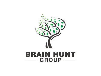 Natural logo design abstatct logo brain branding design flatlogo graphic design illustration leaf letter logo logo logo design minimal minimalist logo natural nature tree ui