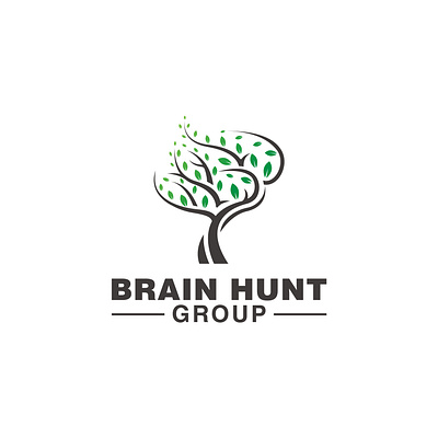 Natural logo design abstatct logo brain branding design flatlogo graphic design illustration leaf letter logo logo logo design minimal minimalist logo natural nature tree ui