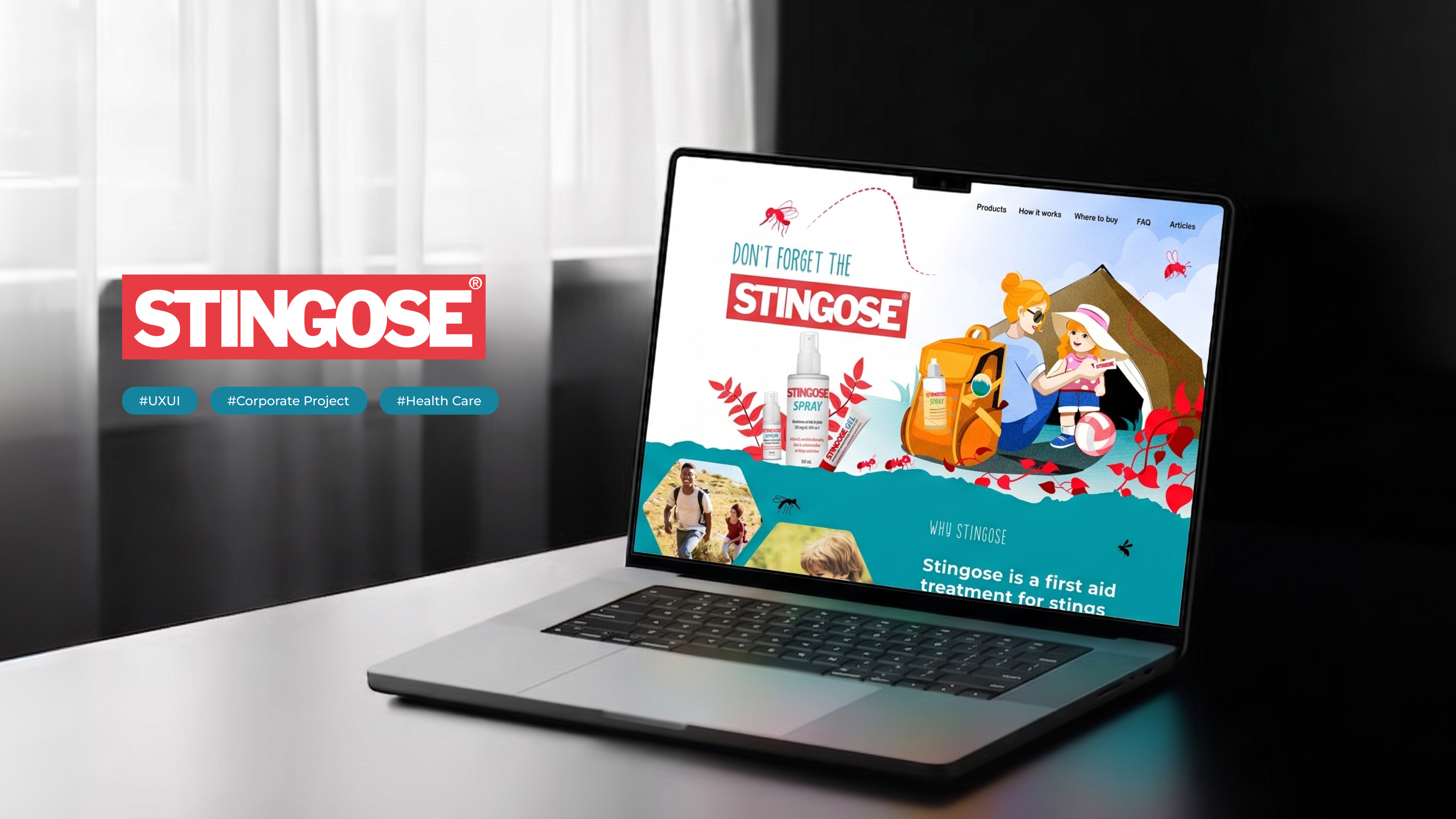 Hero banner-stingose branding creative design gradient illustration infographic logo ui vector visual