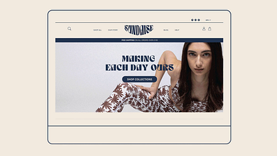 UX/UI/WEB: Sundaise 🌞 branding design graphic design shopify ui ux web design