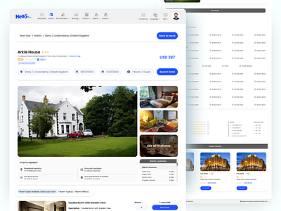Hello My Ticket - Hotel Search Result page app branding design graphic design illustration landingpage logo mobile app ui ui design ui redesign user interface website web developer web ui redesign website b2b website ui design