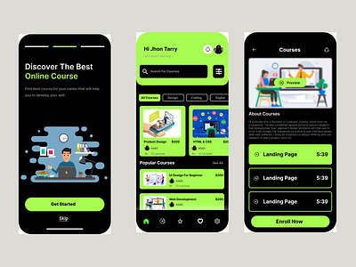 e learning design branding design figma graphic design illustration landing page design photoshop ui uiux design user experience design photo user interface design ux webpage design