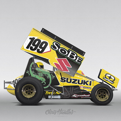 Travis Pastrana 2003 Sobe Suzuki Sprint Car branding design dirtbike drawing graphic design illustration logo motocross screenprint