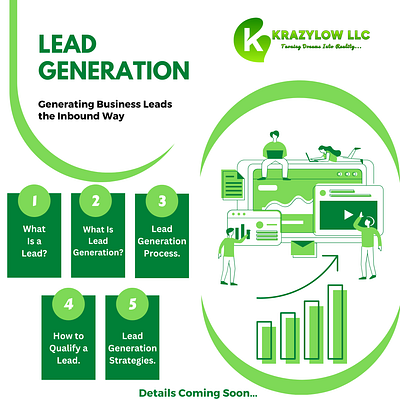 Lead Generation 3d animation branding business dataentry design graphic design illustration krazylowseo leadgeneration logo motion graphics ui webdesign webdevelopment