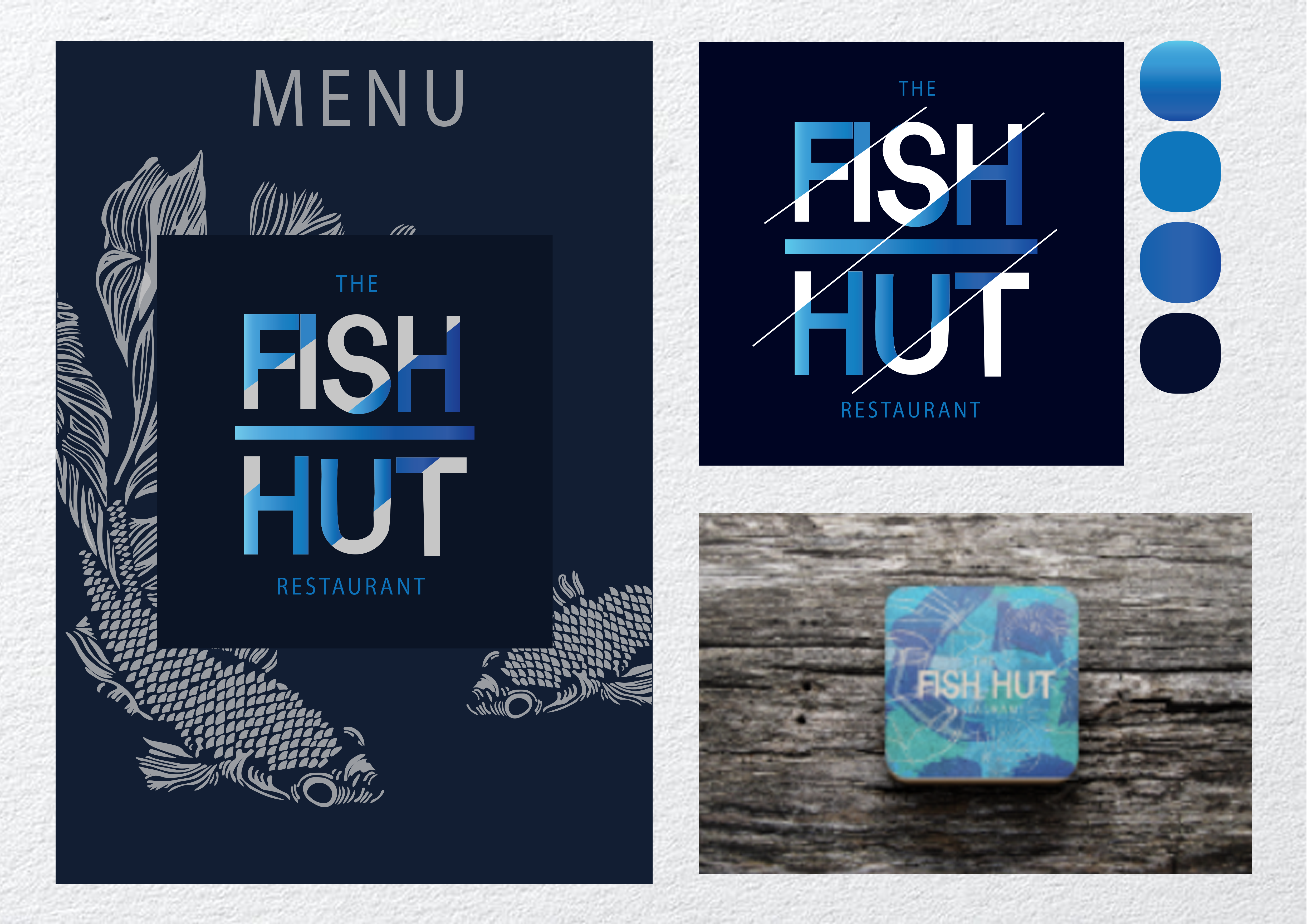 Example of Fish Restaurant- Logo/ Graphic design