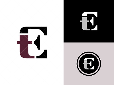 ET Logo art design branding design e et et logo et monogram graphic design icon identity logo logo design logotype monogram t te te logo te monogram typography vector