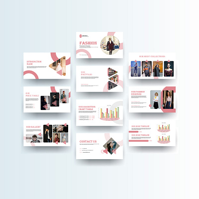 Creative PowerPoint Presentation design graphic design illustration logo