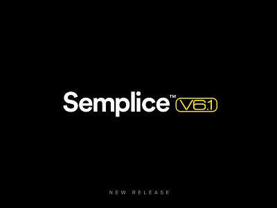 NEW SEMPLICE RELEASE: V6.1 3d animation app branding design illustration logo portfolio ui ux