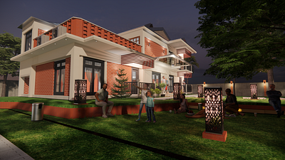 Luxury Villa Design 3d