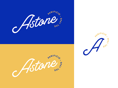 Astone | Sicilian bakery branding adobe illustrator bakery branding design logo logo design typography