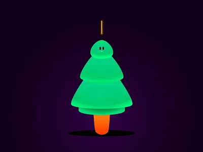 Interactive Christmas Tree | Rive Rigged animation asim character christmas das free freebies interactive json lottie motion graphics rive tree