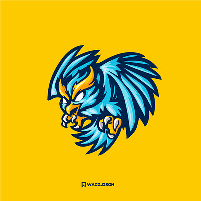 OWL esport mascot logo branding design esport esportlogo graphic design illustration logo mascot mascot logo owl vector