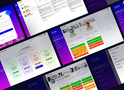 Web Application UI UX Design - Lora app bitcoin branding children creative design creative ui design minimal minimalist mobile app newdesigns uiux uiuxdesign uxui web application web apps web ui web ui design website