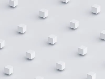 Cubes. Loop 3d abstract animation background blender blocks clean design geometric loop minimalist motion graphics moving cubes render shape simple white