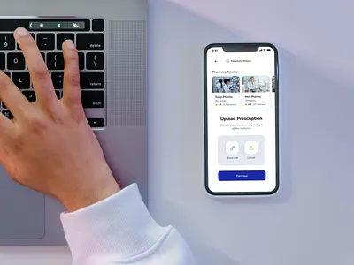 PharmApp art branding community design illustration logo social ui ux vector