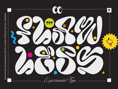 Flawless Type. branding cartoon flat illustration font hipster hype illustration logo retro typeface typographic ui