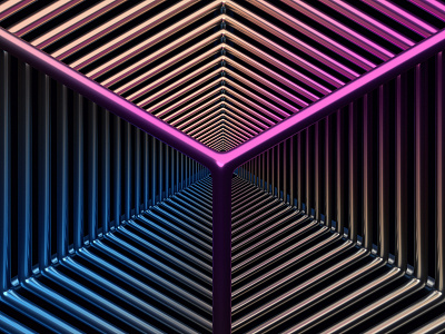 Abstract design 3d abstract art background blender colorful design gradient illustration lines render shape structure