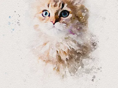 Pet Portrait - Missy 3d animation app branding design graphic design illustration logo motion graphics typography ui ux vector