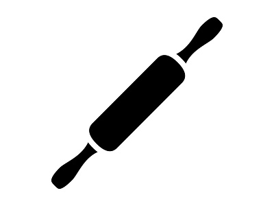 Rolling Pin branding concept cooking design graphic design icon illustration logo pin rolling vector