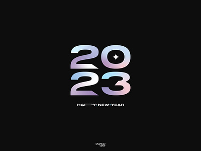Happy New Year 2023 adobe illustrator details happynewyear newyear