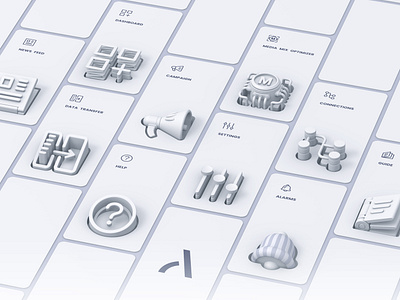 The white tools 3d adriel art commercial design feature icon illustration productidentity tool ux white