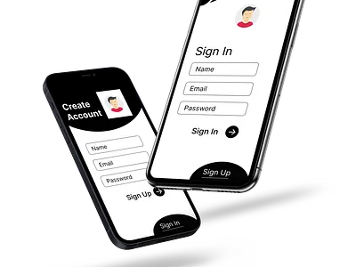 Create Account Page ui