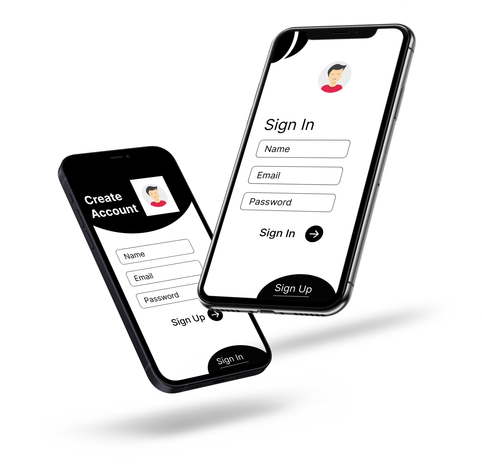 Example of Create Account Page