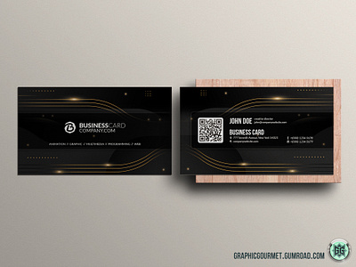 Luxury Business Card Template v01 brand identity branding business card corporate identity personal branding stationery visual identity