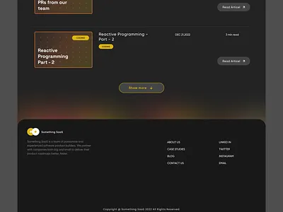 Dark SaaS Website UI (7/7) design figma ui