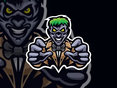 Joker Gaming Logo branding design illustration illustrator joker joker gaming joker gaming logo joker icon joker logo joker logo design joker mascot joker mascot logo logo logo 3d logo design ui ux vector