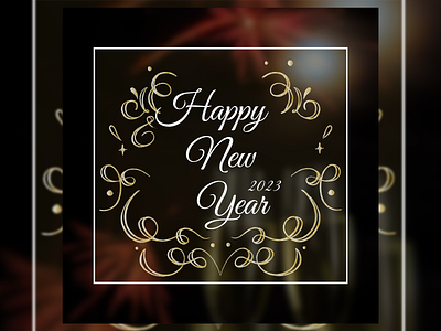 Happy New Year Wishes adobe graphic design graphics happy new year happy new year design happy new year wishes new year new year post wish you new year wishes
