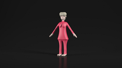 CHARACTER MODEL 3d 3d character animation app branding design graphic design illustration logo motion graphics ui ux vector