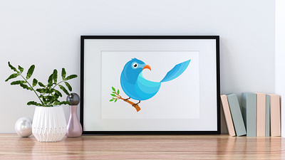 Modern Brid Logo brid brid logo creative logo design graphic design logo logo design modern brid logo modern logo typography unique logo