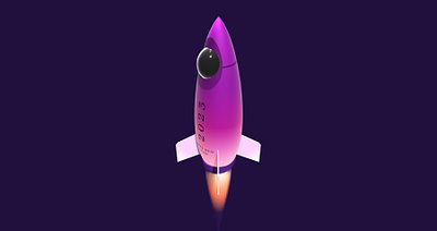 3D spaceship 3d animation motion graphics