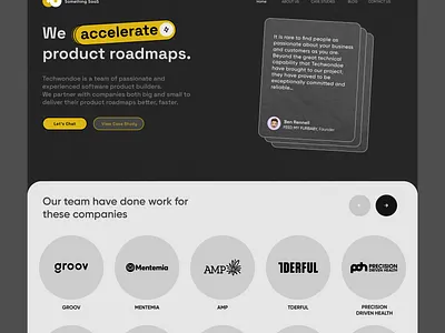 Dark SaaS Website UI (1/7) design figma ui ui design