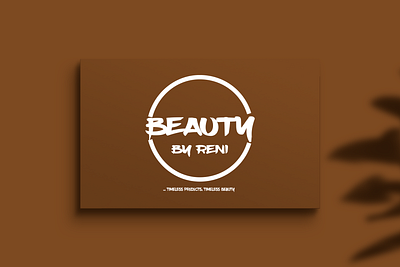 Beautybyreni branding graphic design logo typography