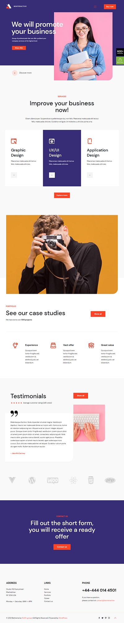 Website Design 3d animation branding design ecommerce elementor graphic design illustration landing page logo motion graphics product design shopify store shopify website squzee ui