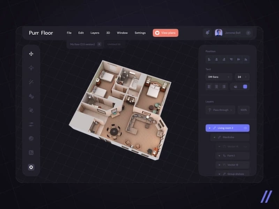 Plan Scanner Web Platform 3d 3d design animation app dashboard design interface landing landing page plan platform scanner tool ui uiux ux web web interaction web ui workspace
