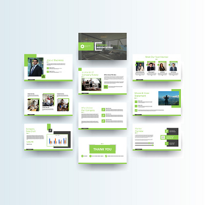 Business Presentation branding design graphic design logo