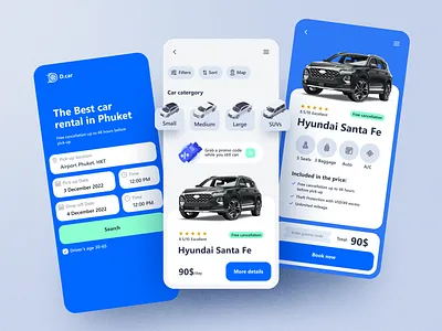 Car rental app animation app appdesign application banner car rental design figma graphic inspiration mobile mobileappdesign ui uianimation uiux ux web webdesign