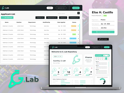 G.Lab Repository design repository ui web design