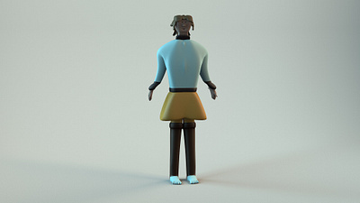 CHARACTER MODEL 3d 3d character animation app branding design graphic design illustration logo motion graphics ui ux vector