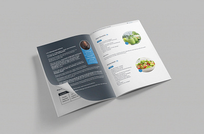 Fitness Recipe Book Ebook Design document design fitness book lead magnet pdf design whitepaper design
