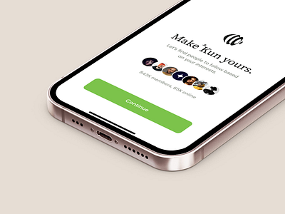 Join Community Page 3d business clean minimal white community design followers friends iphone join mobile onboarding people smoth ui users ux welcome
