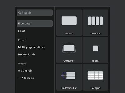 Add panel — WW #04 app dark mode dashboard design illustration light mode panel ui ux