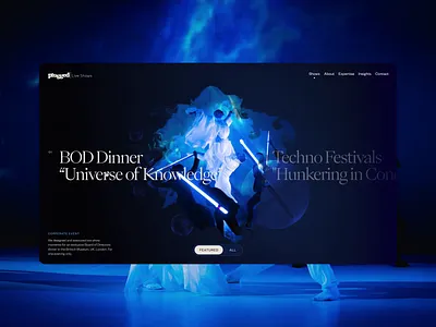 Plugged Live Shows—Custom Shows Overview custom projects page digital experience events featured shows live experiences live shows overview page shows toggle ui video web webdesign website