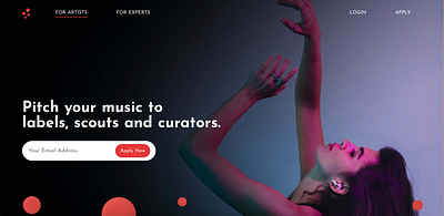 'Democharts' - connecting the music industry branding colour democharts.org design desktop app music platform typography ui ux