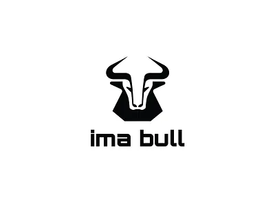 yes, you know what i am branding bull clean contemporary design fitness flatlogo horn illustrator logo logodesign logomark logotype mark minimal moden logo monotype timeless type