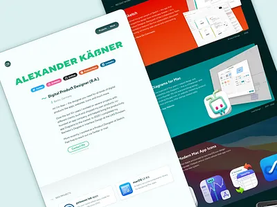 Portfolio Website 3d portfolio private sketch.app website