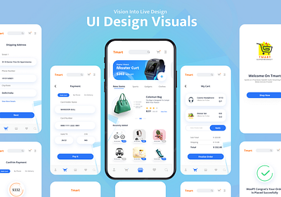 Shopping App Design app crypto design full icons illustration mansoorgull mart nft prototypes shopping skratch ui ux webdesign wireframes